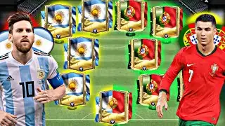 I Built the ULTIMATE Argentina x Portugal Team in FC Mobile 25! 🇦🇷🔥🇵🇹 | FC Mobile 25 | FC Time |