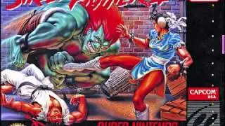 Street Fighter II SNES-Bonus Stage
