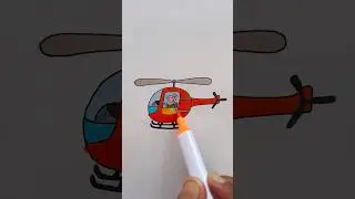 ✅ Reverse Play ✅❇️ Peppa Pig's Sky Adventure 🚁 #shorts #kidsart #drawing #easydrawing #howtodraw