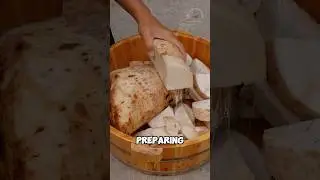 The banana root crunchy summer snack