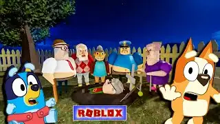 BABY BLUEY vs GRANDPA IS DEAD!?? #roblox  #obby