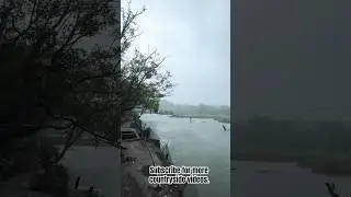 Super Typhoon 'Betty' in our fish pond. #philippines #typhoon #betty #supertyphoon