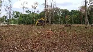 GEHL RT175 Doing Cleanup Work Around The Jobsite