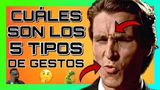 TIPOS de GESTOS seg&uacute;n EKMAN y FRIESEN  🤞🙄
