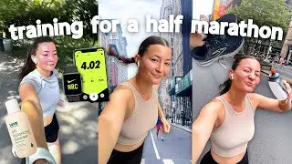 how to train for a HALF MARATHON as a BEGINNER runner *detailed & realistic*
