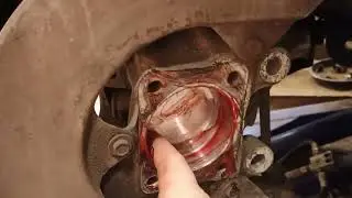 C4 Corvette Front Wheel Bearing Replacement