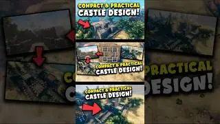 Compact and Practical Castle Design! | VALHEIM