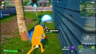 Fortnite Chapter 1 Season 3 OG win as Jake the Dog (PS5) (4K60FPS)