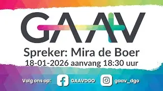 GAAV Event 18 januari 2026 vanuit de Doopsgezinde Gemeente Ouddorp