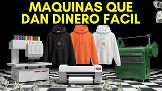 🔴 GANADA DINERO CON MAQUINAS TEXTILES- COMPRA en CHINA y VENDE EN TU PAIS.