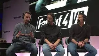 The Fallout 4 VR Experience - Interview & Gameplay clips [HTC Vive]