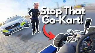 Go-Kart Invades Huge Swedish Car Meet &ndash; Police Pull Me Over!