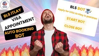 Italy BLS Visa Appointment Bot 2025 🇮🇹 | Auto Booking & Captcha Solving Tool Latest Update