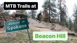 Beacon Hill MTB Trails, Spokane Washington.