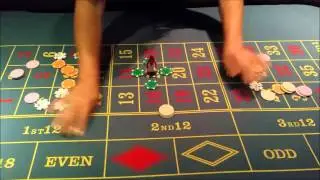 Clearing a roulette layout
