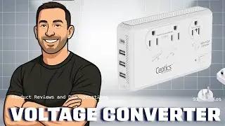 Ceptics 2000W Travel Voltage Converter