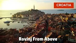 [4K] Discover Rovinj, Croatia | Breathtaking Aerial Journey
