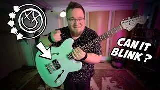 Can Benni Blink with the new Blink 182 machine?? (Fender Tom Delonge Starcaster)
