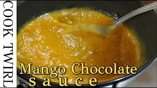 Mango Puree with White Chocolate [Sauce / Coulis / Syrup] You Decide!