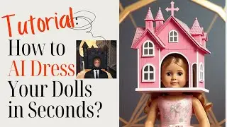 AI Doll Fashion Runway! Jaden Smith Grammys Inspired - Create in MINUTES! (Beginner Tutorial) #aigc