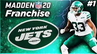 Sam Darnold and Jamal Adams making huge promises! Madden 20 New York Jets Franchise #1 -