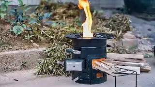 Amazing Portable Wood Burning Camp Stove You Need To Have