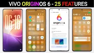 Vivo OriginOS 6 Update - 25+ Hidden Features & Timeline | iQOO Origin OS 6 | Release on 15 October