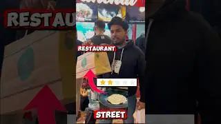 Rs100 Vs Rs40 Roll 😱 Cheap VsExpensive Egg Roll Best Kon hai #shorts