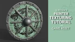 Old War Shield / Game Asset / 3D Modeling Speed Tutorial In Maya [Part_02]