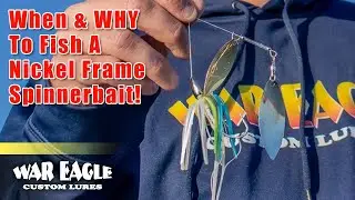 WHY Would You Fish With a Nickel Frame Spinnerbait?!