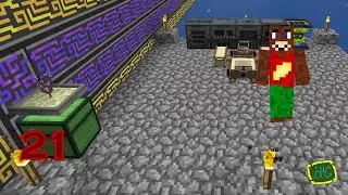 Miniaturization Field Projector and The End! (SkyFactory 4 #21)