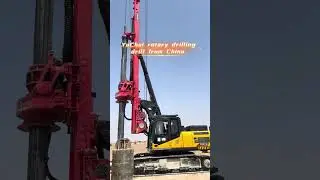 玉柴旋挖 Yuchai Rotary Drilling Rig Work Live Shooting#constructionequipment #yuchai #rotary