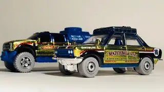 Matchbox 2018 Conevention Exclusives Ford Skyjacker F-350 and Datsun 510 Rally Review