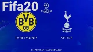 NEW FIFA 20 UCL Game Borussia Vs Tottenham #ucl #fifa20 #borussia GamePlay