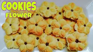 HOW TO MAKE(COOKIES FLOWER)