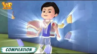 Vir Ke Seven Suit Ki Powers | Vir The Robot Boy Cartoon In Hindi Compilation | Cartoons for Kids