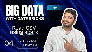 Mastering PySpark: How to Read CSV Files in Databricks | Hindi | #bigdata #databricks