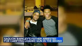 Father of Philadelphia Eagles RB Saquon Barkley arrested with loaded gun during NYC traffic stop