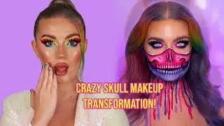 Skull Mask Halloween Makeup Tutorial
