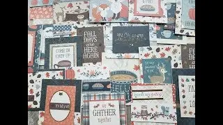 20 Cards 1 Paper Pad | Pumpkin Spice