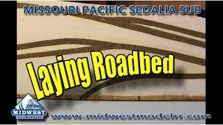 Building an N Scale Layout -- Roadbed