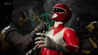 Mortal Kombat 1 MK9 Scorpion all Fatalities and animality on Red Ranger