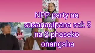 NCP party na susanagipana sak 5 na  2gipa Phaseko onangaha