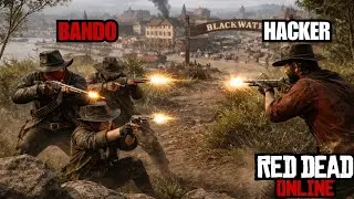 TIRAMOS PVP EM BANDO CONTRA UM HACKER NO RED DEAD ONLINE!