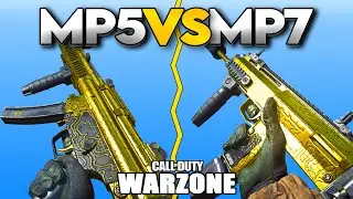 MP5 vs MP7 Comparison! The Best SMG in Warzone? (Damage, Recoil Pattern, and Best Loadout)