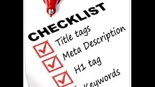 SEO Checklist 2014 - For New Websites