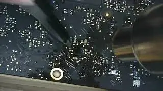 Apple macbook air 13 A1466 water damage CPU power IC repair