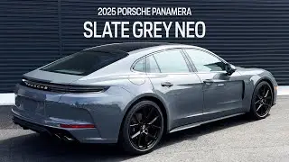 Slate Grey Neo 2025 Porsche Panamera AWD 8-Speed Porsche Doppelkupplung (PDK) 2.9L V6 *Rare Find*