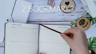 Lemome 2019-2020 Cork-Leather-Cover Weekly&Monthly Planner
