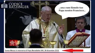 L'affronto dell'anti-cardinale M&uuml;ller: la messa in memoria di Benedetto 